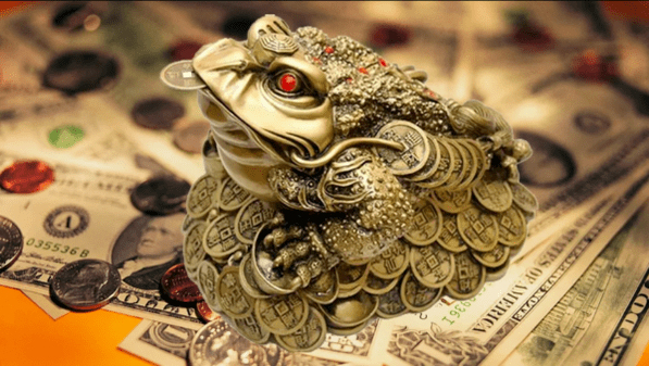 money toad as an amulet of good luck