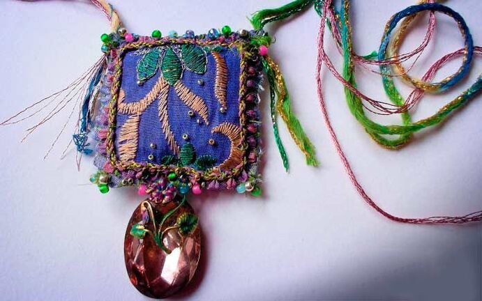 embroidered amulets for health and good luck