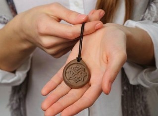 Examples of self-made amulets