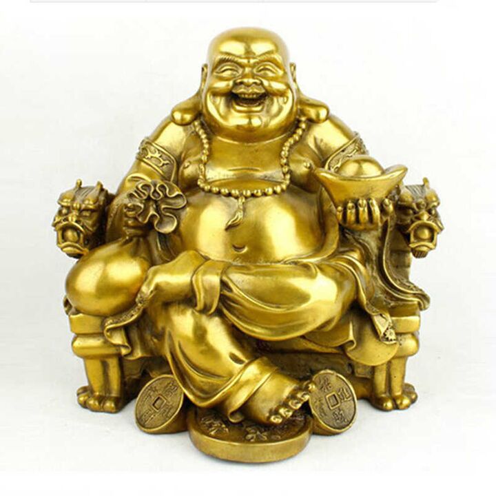 Laughing Buddha figurine